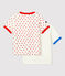 Lot de 2 tee-shirts manches courtes bébé variante 1