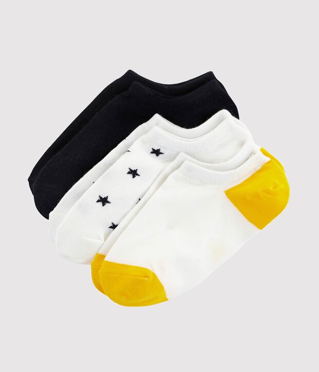 Lot de 3 paires de chaussettes enfant gar&ccedil;on multicouleur