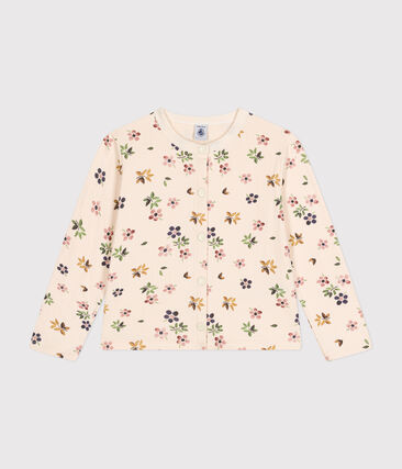 Cardigan en tubique enfant fille