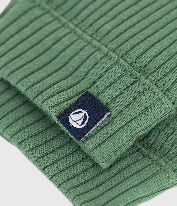 Legging en coton b&eacute;b&eacute; vert