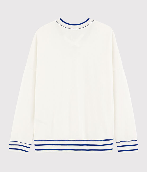 Sweatshirt en molleton Femme blanc