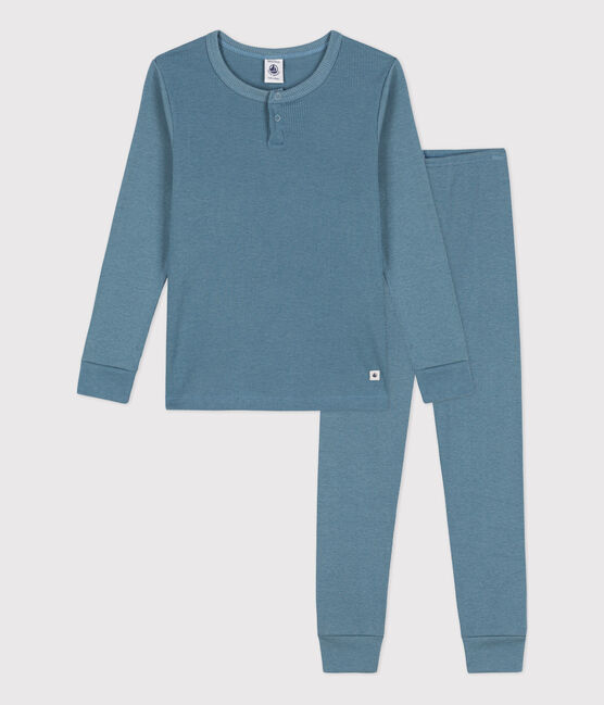 Pyjama en coton et lyocell enfant bleu ROVER