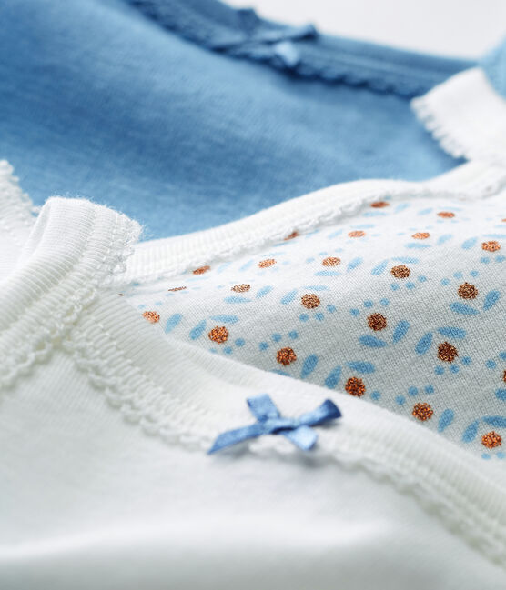 Lot de 3 bodies à bretelles bébé fille variante 1