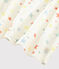 Pyjama étoiles colorées petit garçon en coton biologique blanc MARSHMALLOW/blanc MULTICO