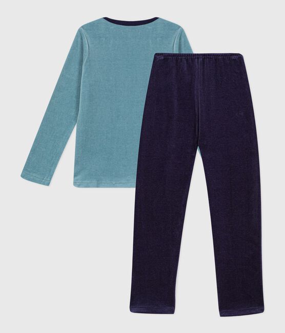 Pyjama enfant en velours SOIR/ GOBELIN