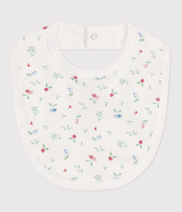 Bavoir naissance en coton imprimé