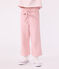 Pantalon enfant en mélange coton et lyocell. rose CHARME