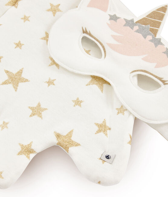 Accessoires petite fille blanc MARSHMALLOW/jaune OR