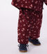 Pantalon b&eacute;b&eacute; en velours imprim&eacute; &agrave; fleurs