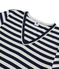 Tee shirt iconique femme bleu SMOKING/gris BELUGA