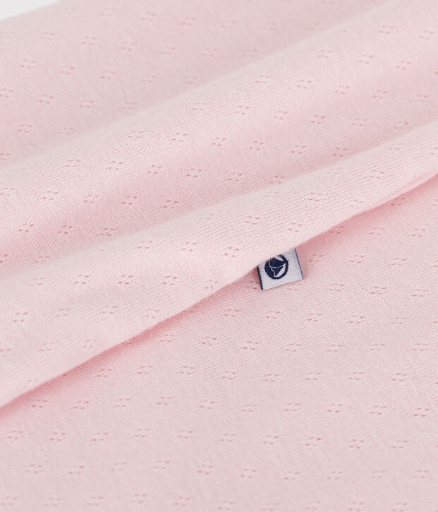 Gigoteuse b&eacute;b&eacute; en coton unis TOG 0.5 rose