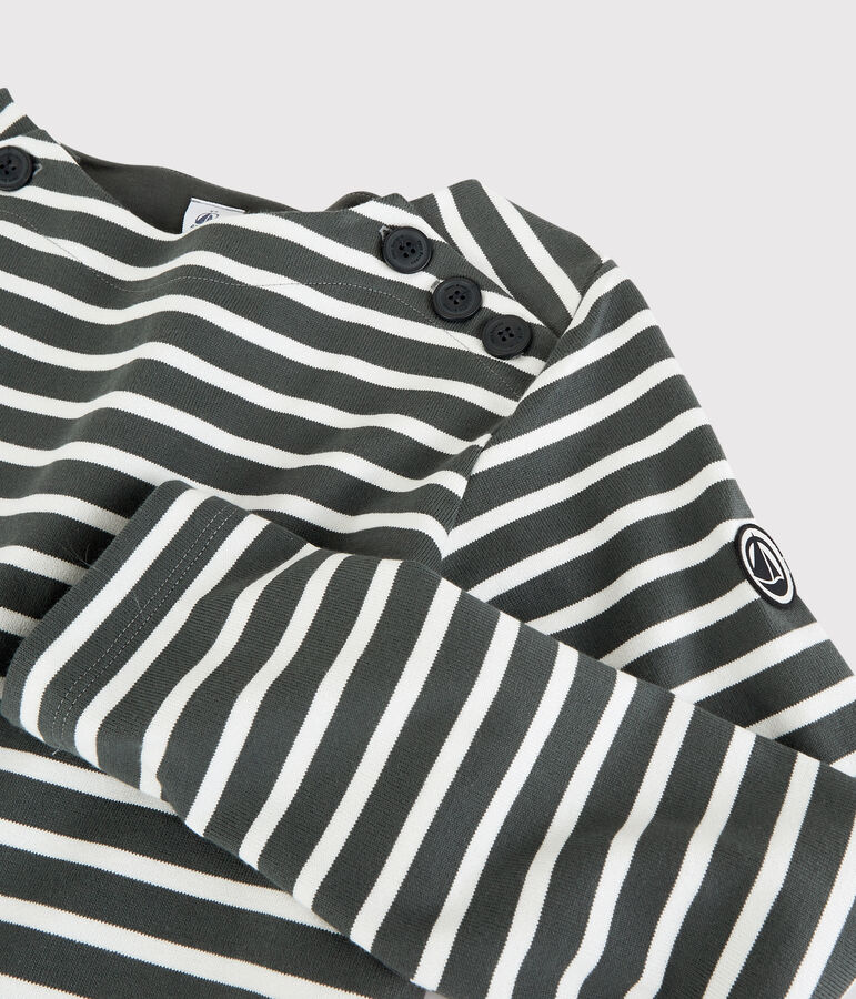 Marini&egrave;re Femme gris/blanc