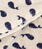 Gigoteuse baleine  en velours bébé TOG 3 beige MONTELIMAR/bleu MEDIEVAL