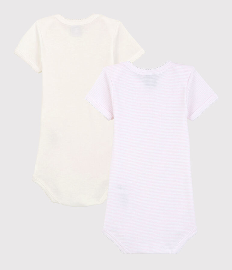 Lot de 2 bodies manches courtes en coton variante 1