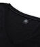 Tee-shirt manches courtes col V femme bleu SMOKING