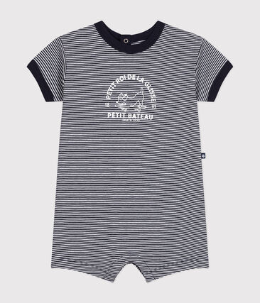 Combinaison courte en jersey bébé