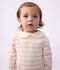 Marini&egrave;re &agrave; col b&eacute;b&eacute; en coton rose/rose