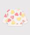 Sweatshirt b&eacute;b&eacute; en coton imprim&eacute; c&oelig;urs blanc/multicouleur