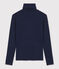 Sous-pull iconique cocotte en coton Femme bleu SMOKING