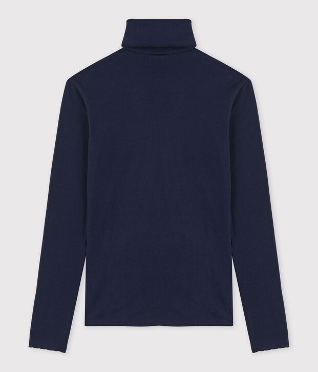 Sous-pull iconique cocotte en coton Femme bleu marine