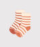 Lot de 2 paires de chaussettes rayures bébé variante 2