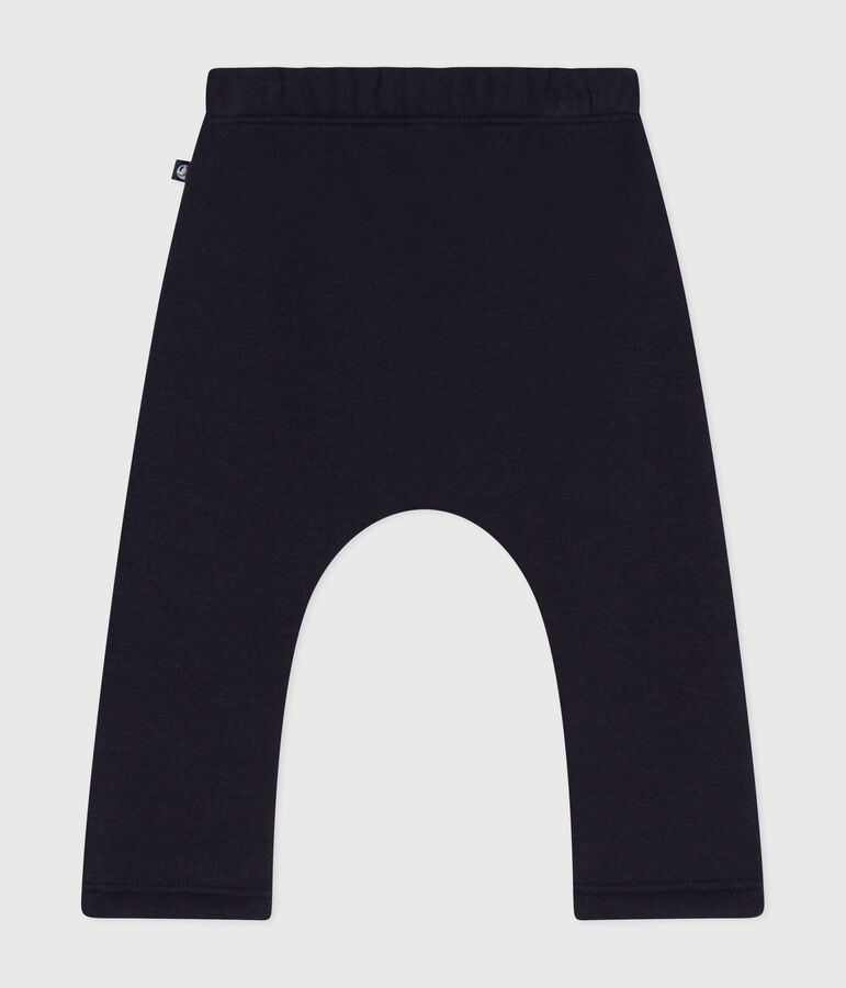 Pantalon en molleton doux et chaud b&eacute;b&eacute; bleu SMOKING