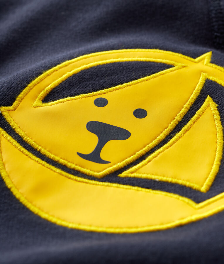 Sweatshirt b&eacute;b&eacute; gar&ccedil;on imprim&eacute; bleu