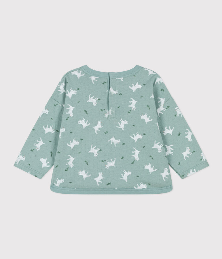 Tee-shirt manches longues en tubique b&eacute;b&eacute; PAUL/ MULTICO