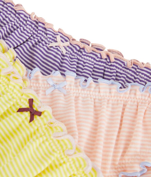Lot 3 culottes femme multicouleur