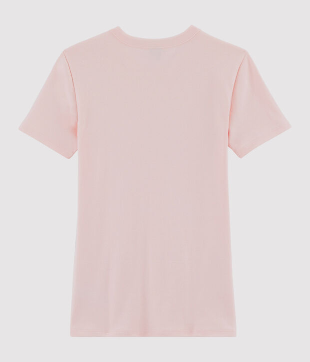 Tee shirt iconique femme rose