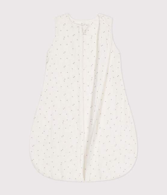 Gigoteuse bébé en coton imprimé TOG 1 blanc MARSHMALLOW/blanc MISTIGRI