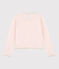 Cardigan enfant fille rose FLEUR