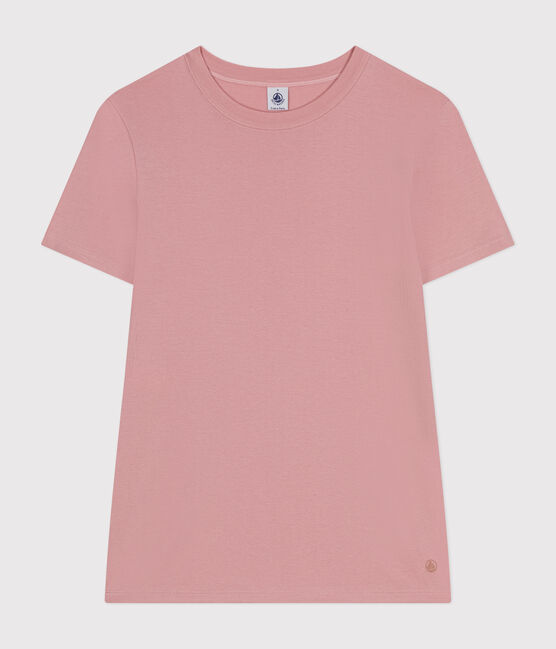 Tee-shirt l'Iconique en coton uni femme rose PANTY