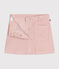 Jupe en velours enfant fille rose SALINE