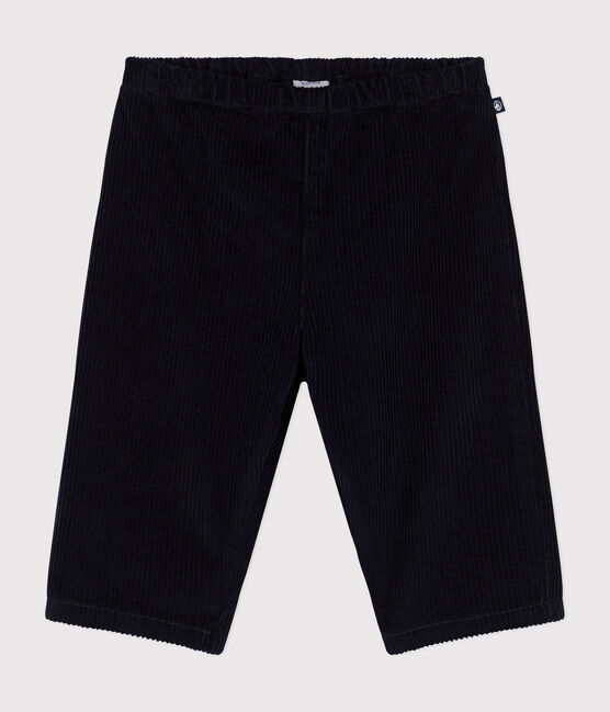 Pantalon en velours bébé bleu SMOKING