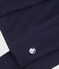 Cardigan enfant en coton uni bleu SMOKING