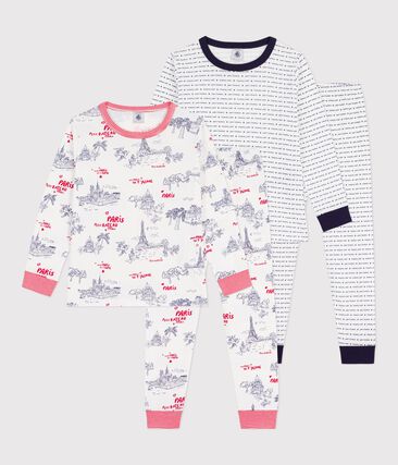 Lot de pyjamas enfant en coton imprimé