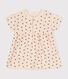 Robe en molleton léger avec body bébé