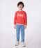 Sweatshirt enfant mixte en coton mprimé SPI