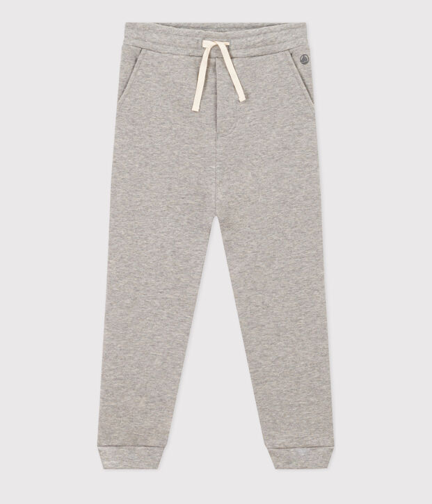 Pantalon de jogging enfant gar&ccedil;on gris