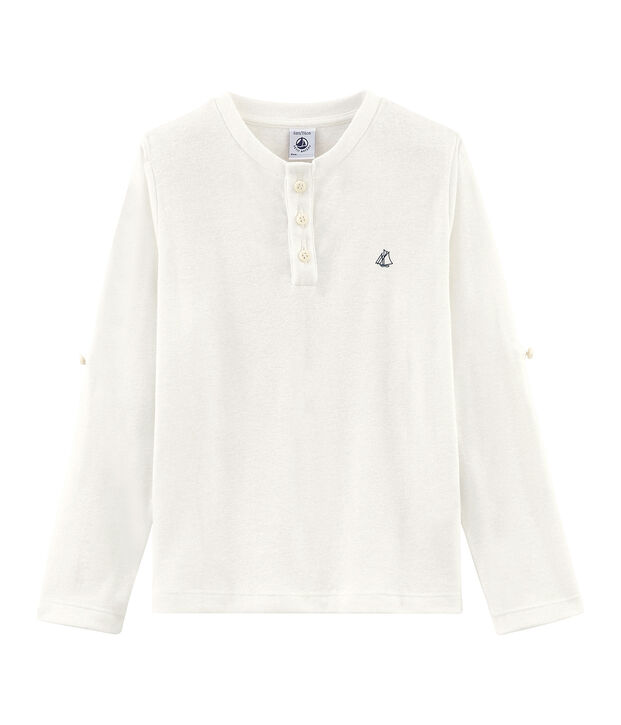 Tee-shirt enfant garcon blanc