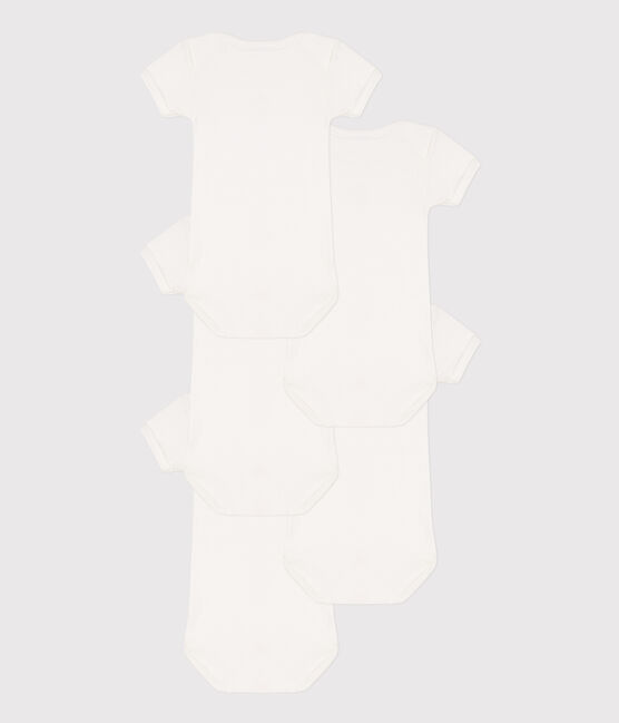 Lot de 5 bodies manches courtes lapins en coton variante 1