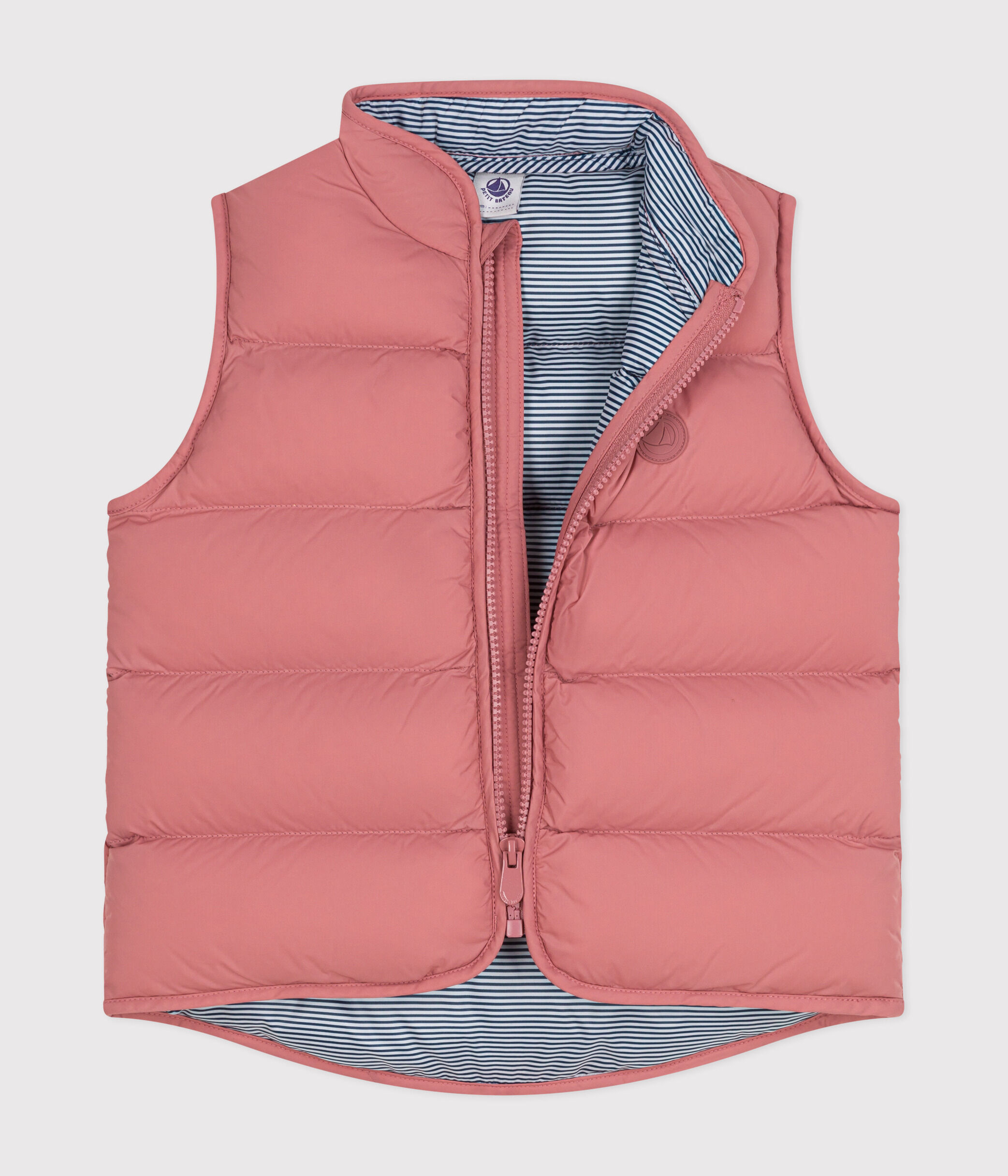 Petit Bateau – Gilet Sans Manches Matelassé Pour Garçon, Matière Tubique Douce Et Chaude - 7