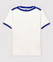 T-shirt coton Femme blanc MARSHMALLOW/bleu SURF