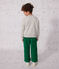 Sweatshirt en molleton enfant fille / garçon gris BELUGA CHINE