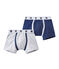 Lot de 2 boxers garçon blanc LOT
