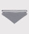 Lot de 2 bandanas-bavoirs bébé à rayures variante 1