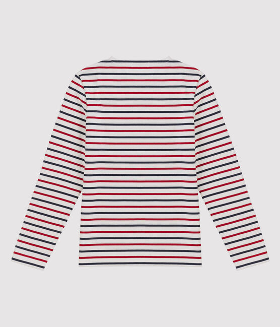 Marinière made in France Homme blanc MARSHMALLOW/bleu HADDOCK/ TERKUIT