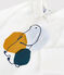 Tee-shirt en coton bébé blanc MARSHMALLOW