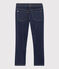 Pantalon regular en denim foncé enfant garçon bleu DENIM BLEU FONCE